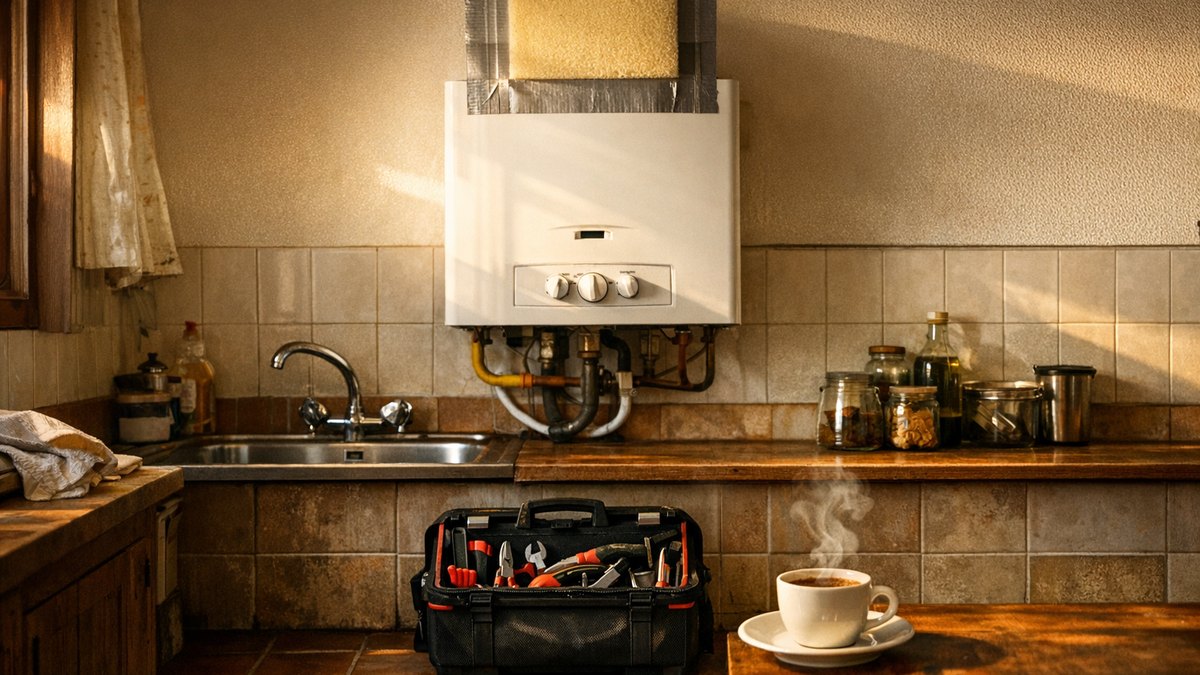 Il bouche les grilles d'aération de sa cuisine pour garder la chaleur : à la visite d'entretien, le technicien refuse de rallumer sa chaudière