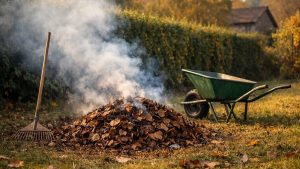 Il brûle ses feuilles mortes au fond du jardin depuis trente ans : cette année, un agent municipal sonne au portail avec un carnet d'amendes