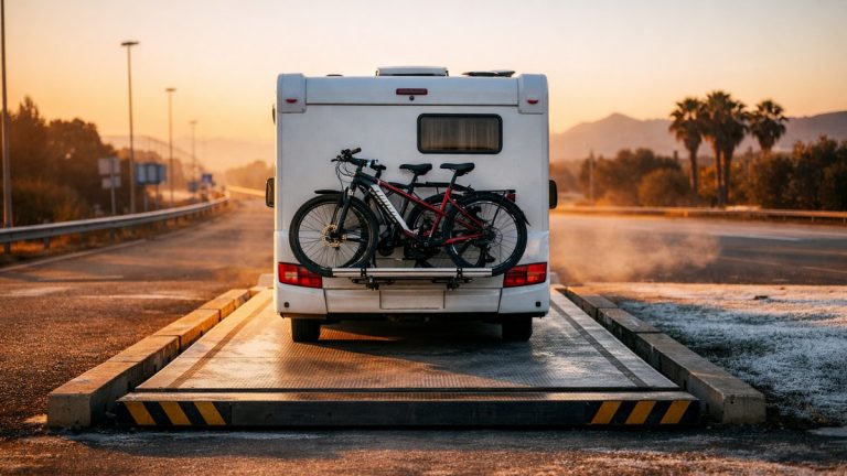 Il charge son camping-car pour passer l'hiver au Portugal avec sa femme : à un contrôle espagnol, la balance affiche 3,8 tonnes