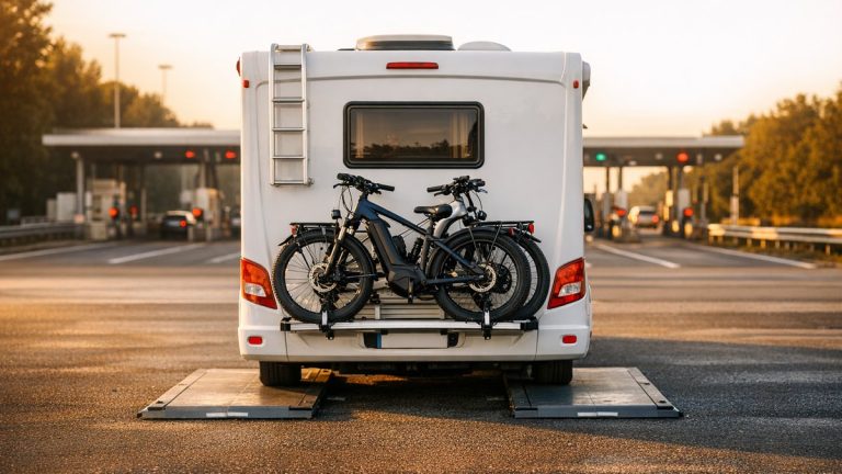 Il charge son camping-car pour trois semaines en Andalousie : au péage, les gendarmes le font monter sur une balance mobile