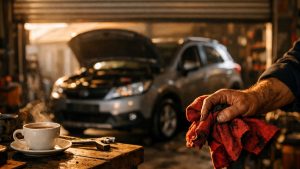 Il confie la vidange de sa voiture neuve au garage du village : à la concession, on lui annonce que sa garantie ne vaut plus rien