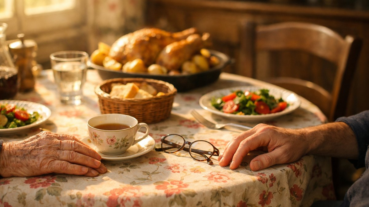 Il corrige chaque dimanche l'anecdote que sa mère de 82 ans répète : le jour où il s'est tu, elle a raconté autre chose