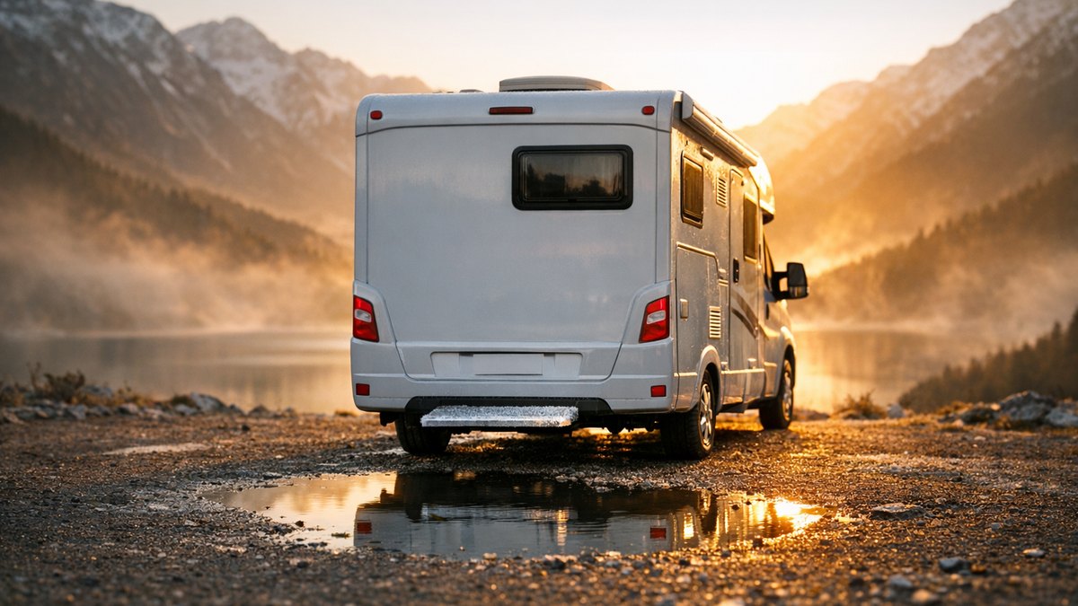 Il découvre une flaque sous son camping-car garé près d'Annecy : aucune fuite, et le réservoir d'eau chaude complètement vide au matin