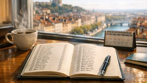 Il écrit quarante tâches chaque lundi matin dans son bureau lyonnais : le vendredi soir, il rentre persuadé de n'avoir rien accompli de la semaine