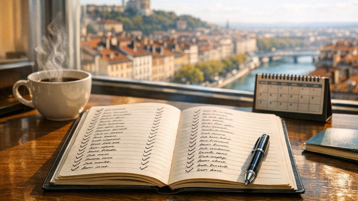 Il écrit quarante tâches chaque lundi matin dans son bureau lyonnais : le vendredi soir, il rentre persuadé de n'avoir rien accompli de la semaine