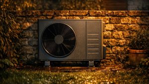 Il fait poser une pompe à chaleur contre son mur de jardin : le soir, son voisin sort son téléphone pour mesurer le bruit