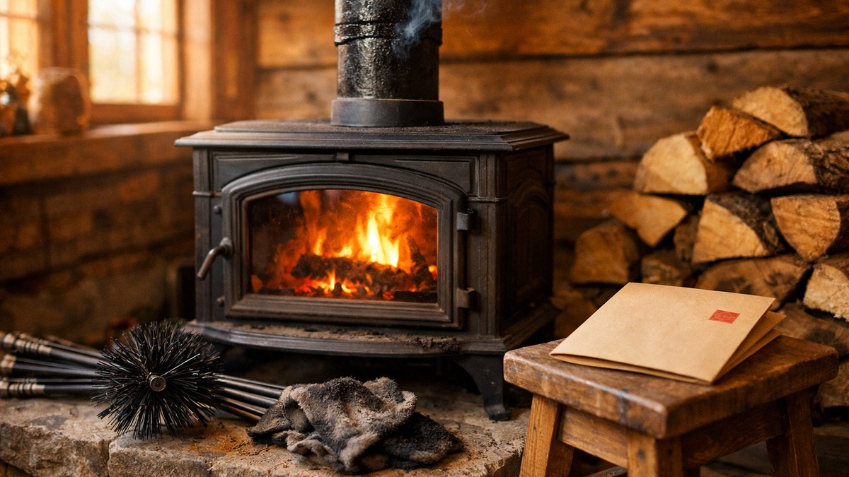 Il fait ramoner son poêle à bois par son beau-frère dans le Jura : après un feu de conduit, l'assureur réclame un certificat qu'il n'a pas