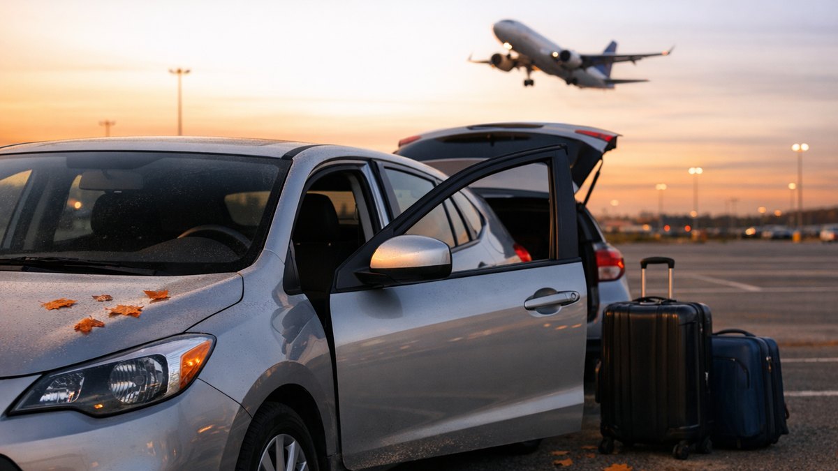 Il gare sa voiture neuve trois semaines au parking de l'aéroport de Lyon : au retour de la Toussaint, le tableau de bord reste entièrement noir