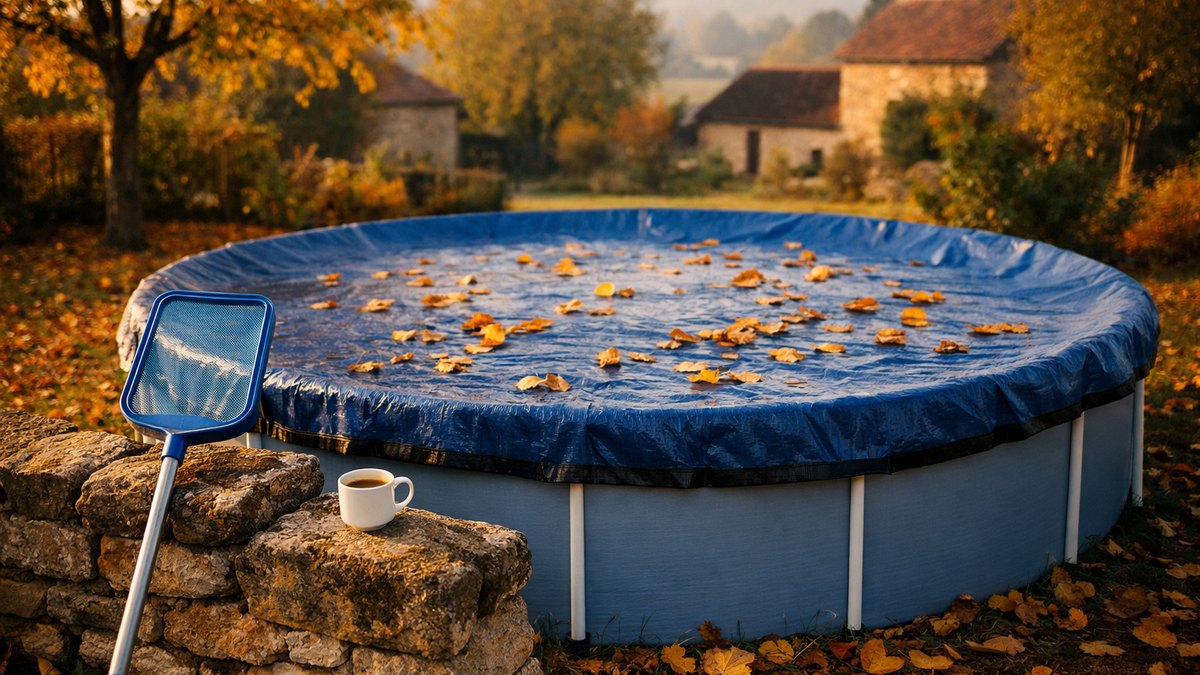 Il laisse sa piscine hors-sol de quatre mètres montée toute l'année près d'Agen : à l'automne, la mairie lui réclame une déclaration oubliée