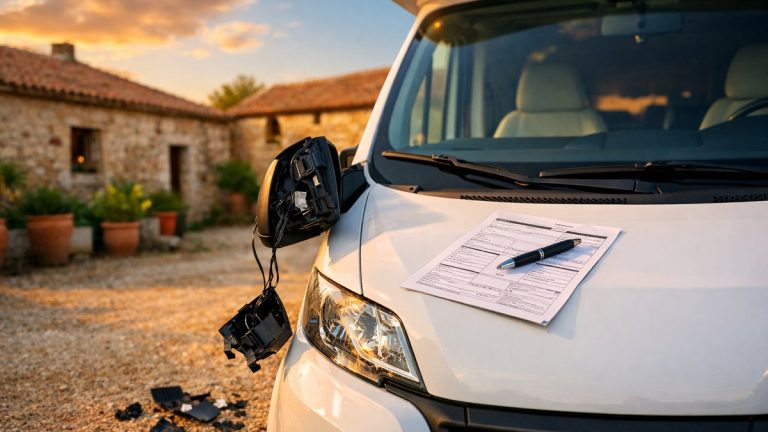 Il loue son camping-car à un couple trouvé par petite annonce en Vendée : un rétroviseur arraché, et l'assureur refuse de payer la facture