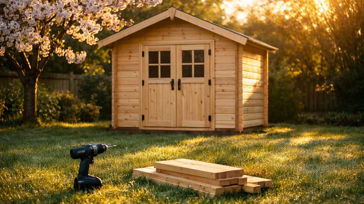 Il monte un abri de jardin de 15 m² au fond de sa pelouse : six mois plus tard, un avis de taxe arrive