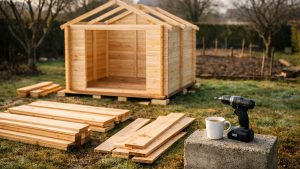 Il monte un abri en kit de 15 m² au fond de son jardin : un an plus tard, un avis de taxe d'aménagement arrive dans sa boîte