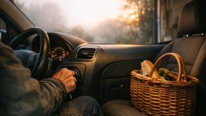 Il ne sort sa voiture que pour le marché de Cahors : un matin de novembre, le démarreur ne fait plus qu'un petit clic sec