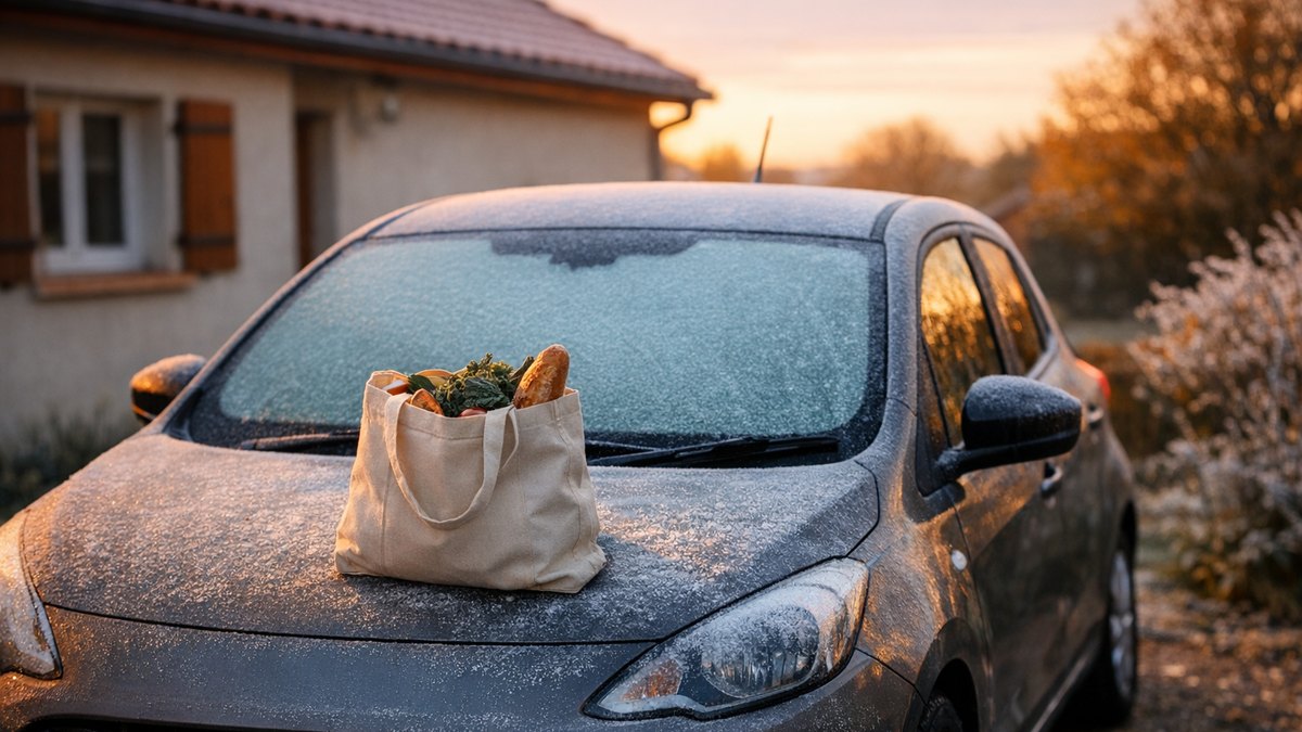 Il ne sort sa voiture que pour le pain et le marché depuis sa retraite : au premier matin à 0 degré, le moteur refuse de tourner