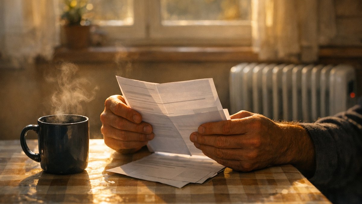 Il paie 95 euros d'électricité chaque mois sans jamais y penser : en octobre, une seule lettre lui réclame 1 100 euros d'un coup