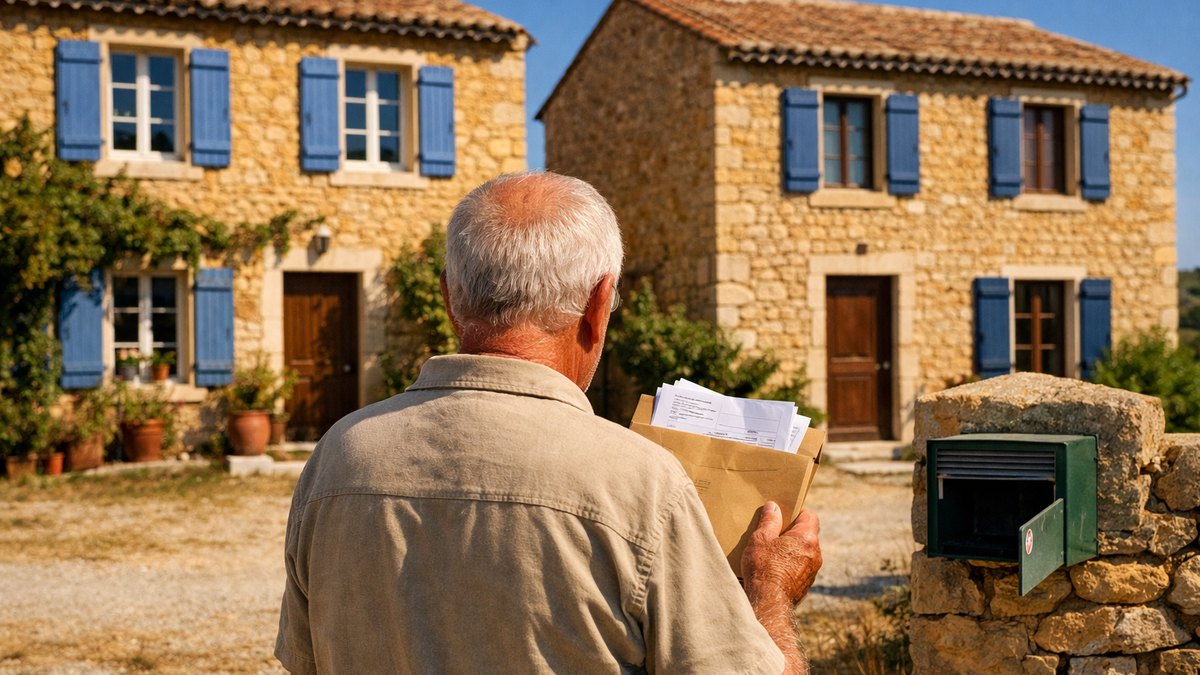 Il paie sa taxe foncière chaque septembre dans sa maison de l'Aude : son voisin du même âge, maison identique, ne reçoit aucune facture