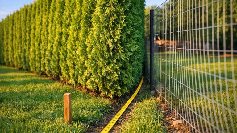 Il plante une haie de thuyas à un mètre de sa clôture : dix ans plus tard, le nouveau voisin lui demande de tout ramener à deux mètres