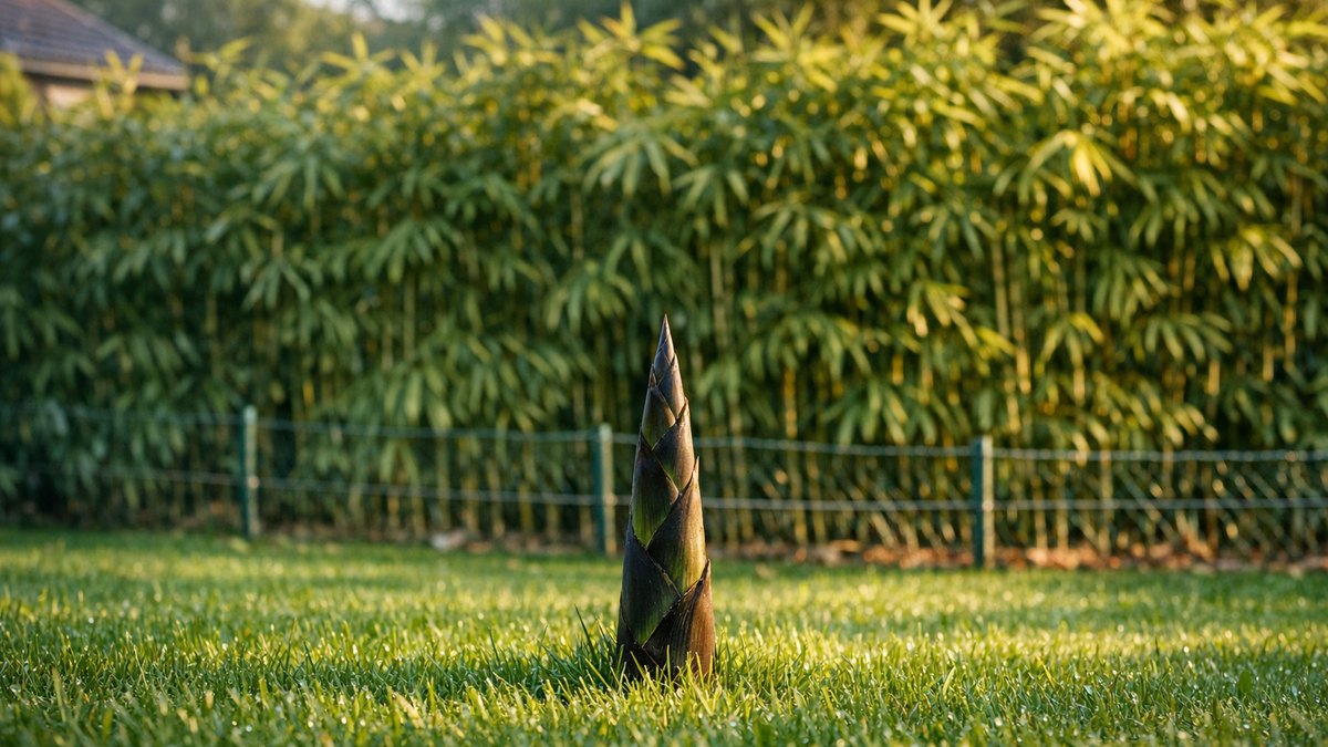 Il plante une rangée de bambous pour ne plus voir son voisin : deux printemps plus tard, des pousses percent au milieu de la pelouse d'à côté