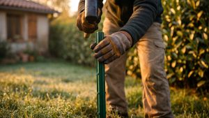 Il pose lui-même un grillage rigide autour de son jardin près de Montauban : trois semaines plus tard, un courrier de la mairie l'attend