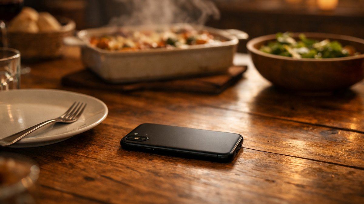 Il pose son téléphone écran retourné à chaque dîner de famille : ses enfants le trouvent pourtant plus lointain que jamais, sans savoir pourquoi