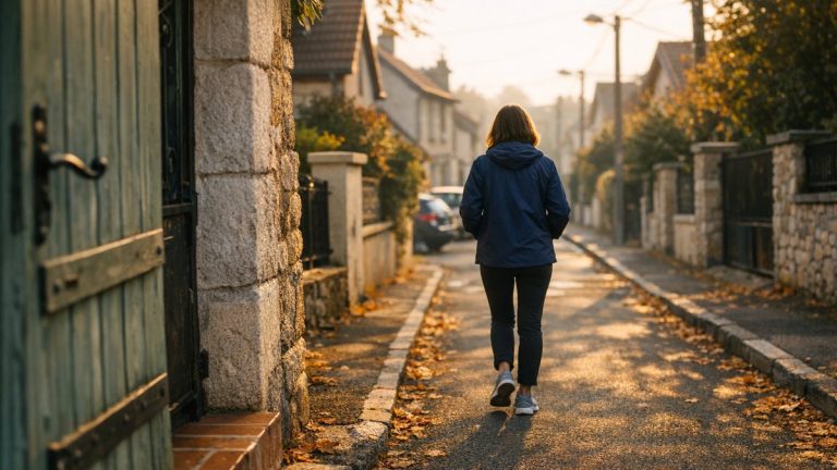 Il prend sa retraite de cheminot à Dijon en plein mois de juillet : en octobre, sa femme part marcher seule deux heures chaque matin