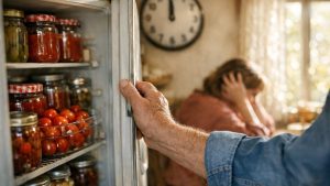 Il prend sa retraite en septembre dans leur maison près d'Orléans : trois semaines plus tard, elle ne supporte plus le bruit du frigo à midi
