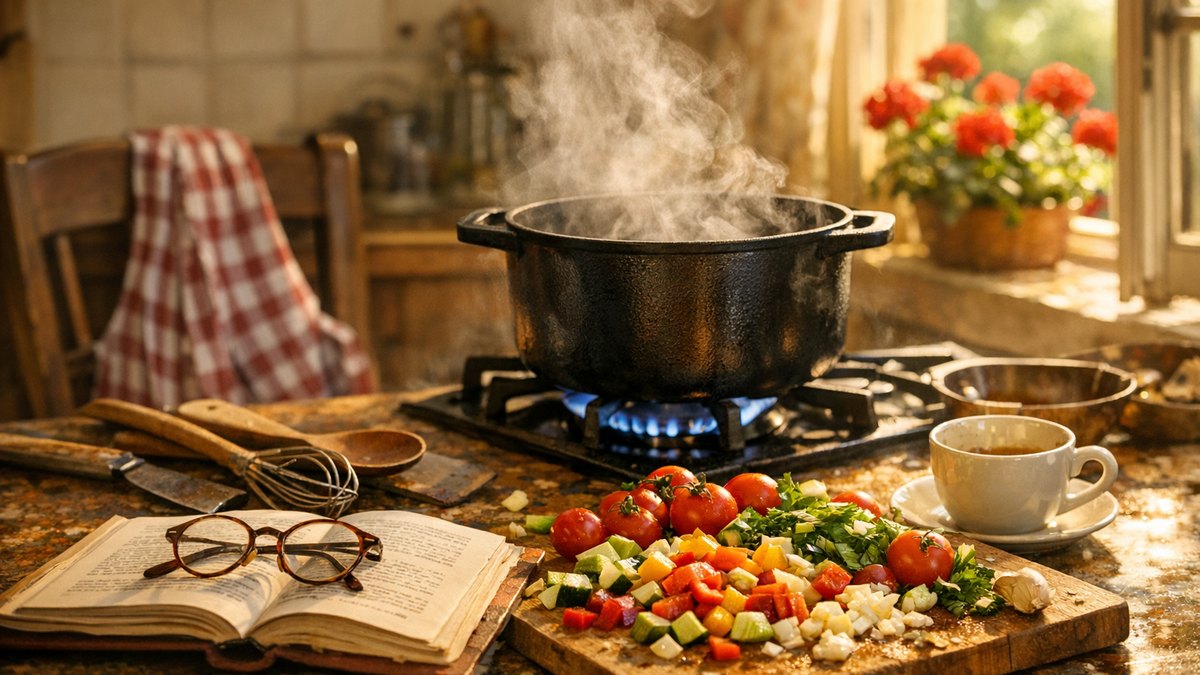 Il prend sa retraite près de Nancy en septembre : un mois plus tard, sa femme soupire chaque fois qu'il entre dans la cuisine