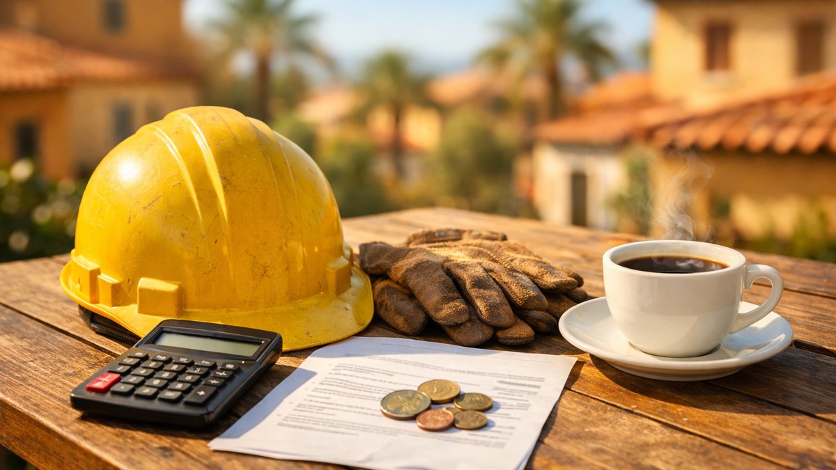 Il quitte son chantier à 62 ans pour sa retraite à Perpignan : en octobre, sa pension subit le même taux qu'à l'époque de son salaire