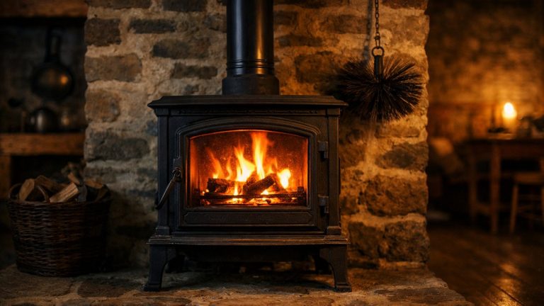 Il ramone lui-même son poêle à bois depuis douze ans en Ardèche : après un départ de feu, l'assureur réclame un certificat qu'il n'a pas