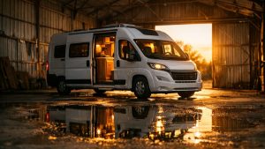 Il range son camping-car sous un hangar fin octobre, réservoirs vidés : en mars, le chauffe-eau est fendu et la facture dépasse 900 euros