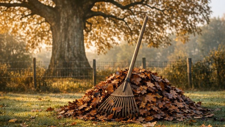 Il ratisse chaque automne les feuilles du chêne de son voisin en Sologne : le conciliateur lui annonce que l'arbre a gagné depuis longtemps