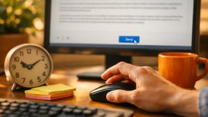 Il relit chaque mail trois fois avant de cliquer sur envoyer : à son entretien annuel, sa cheffe ne lui reproche aucune erreur, seulement sa lenteur