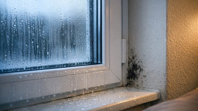 Il remplace les vieilles fenêtres de sa maison de Saint-Étienne : dès les premiers matins d'octobre, une tache noire grandit dans l'angle de la chambre
