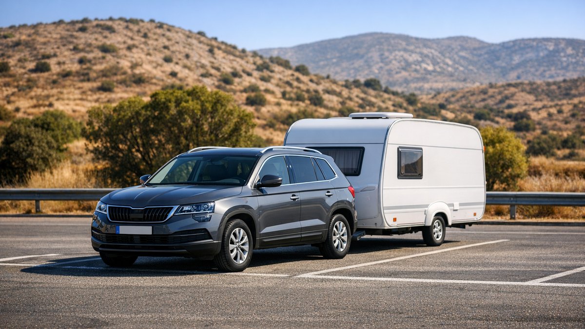 Il rentre d'Espagne avec sa caravane et son contrôle technique expiré : près de Perpignan, les gendarmes gardent sa carte grise sur le bas-côté