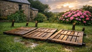 Il retrouve trois panneaux de sa clôture couchés dans le jardin près de Brest : l'assureur lui répond que ce n'était pas une tempête