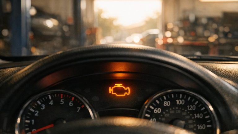 Il roule un mois avec le voyant moteur orange allumé et la voiture tourne parfaitement : au contrôle technique d'octobre, le contrôleur lui tend une contre-visite