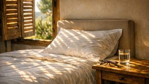 Il s'allonge chaque après-midi depuis sa retraite à Montpellier : le soir, il fixe encore le plafond de sa chambre à deux heures du matin