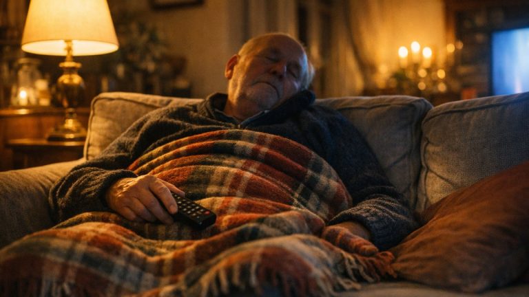 Il s'endort chaque soir à 21 heures devant la télévision à Dijon : une fois au lit, ses yeux restent ouverts jusqu'à deux heures du matin