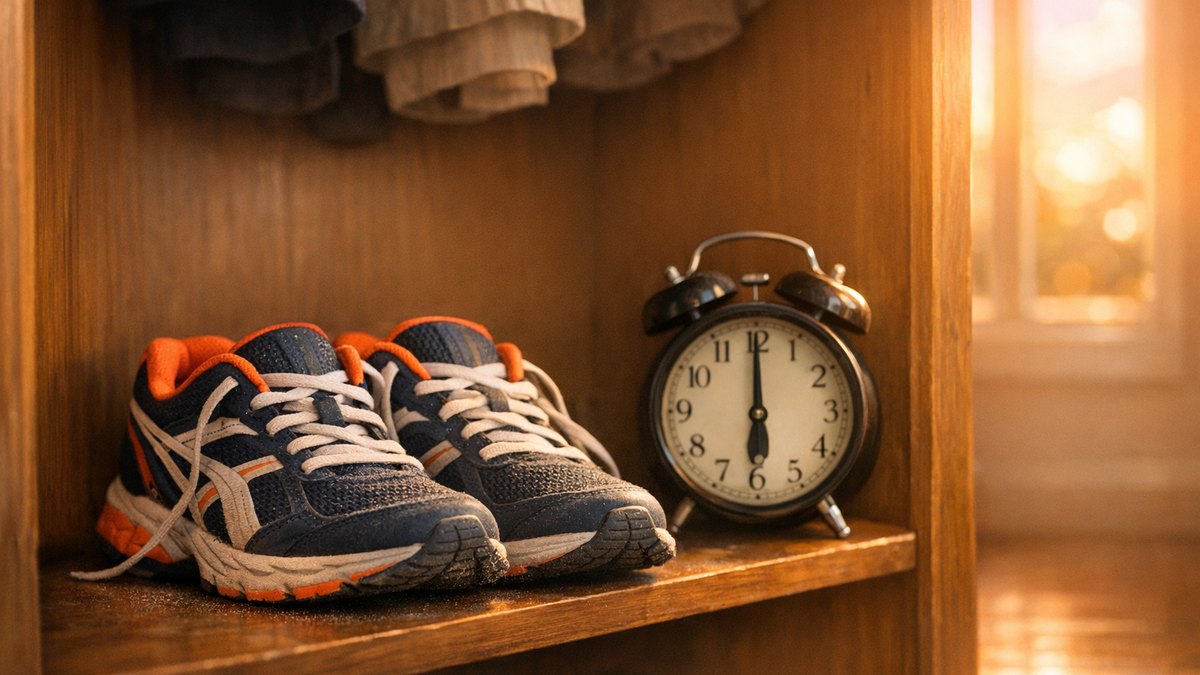 Il s'offre pour ses 60 ans trente minutes de course chaque matin à six heures : trois semaines plus tard, les baskets ne sortent plus du placard