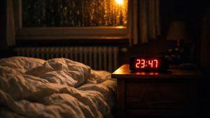 Il se couche à 22 heures depuis trente ans sans jamais rater : depuis le 25 octobre, il fixe le plafond jusqu'à minuit passé