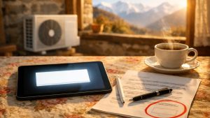 Il signe sur tablette pour une pompe à chaleur presque gratuite près de Tarbes : le lendemain matin, un détail du contrat l'empêche de dormir