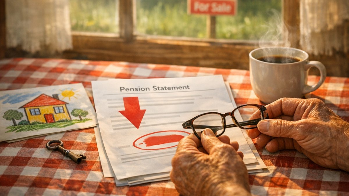 Il vend le terrain de ses parents pour aider ses petits-enfants : deux ans plus tard, sa pension baisse chaque mois sans un seul courrier