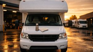 Il vend sa berline pour un camping-car intégré d'occasion : le jour de la livraison, le vendeur lui demande s'il a le permis C1
