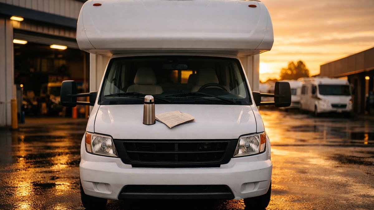 Il vend sa berline pour un camping-car intégré d'occasion : le jour de la livraison, le vendeur lui demande s'il a le permis C1