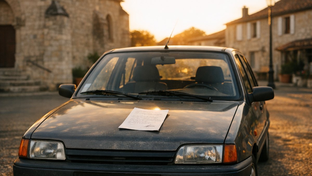 Il vend sa vieille Clio au fils du voisin pour 1 200 euros : en octobre, trois avis de contravention arrivent chez lui, à son nom