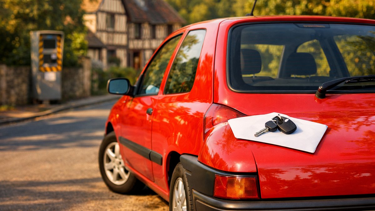 Il vend sa vieille Peugeot à un jeune couple près de Caen : deux mois plus tard, une amende pour excès de vitesse arrive à son nom