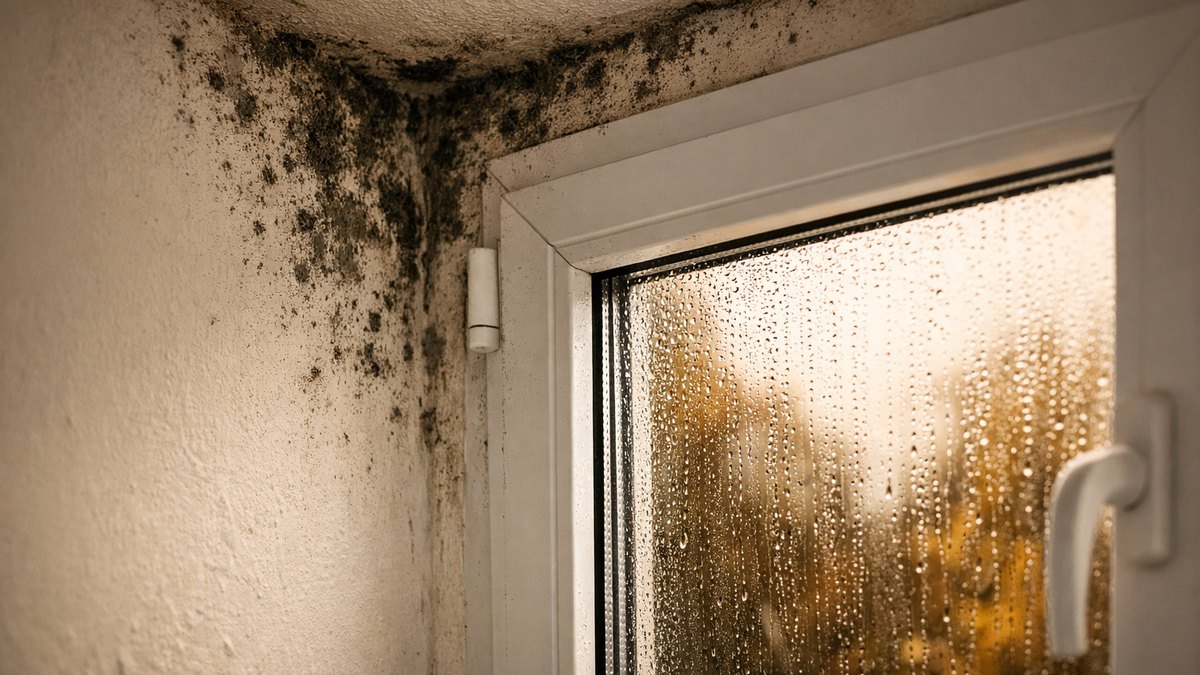 Ils changent toutes les fenêtres de leur vieille maison pour du double vitrage : un an plus tard, des taches noires couvrent les angles de la chambre