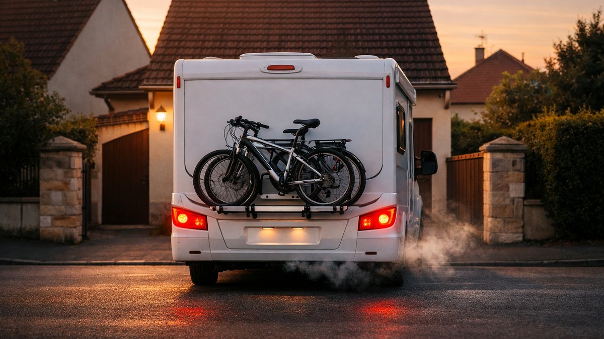 Ils chargent le camping-car pour trois semaines en Andalousie : à la frontière espagnole, la balance affiche 3,8 tonnes pour un permis B