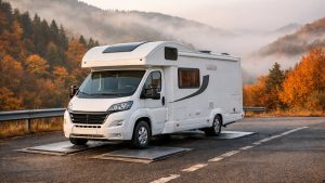 Ils chargent leur camping-car pour la Toussaint en Ardèche : sur la balance des gendarmes, l'écran affiche 280 kilos de trop