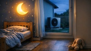 Ils dorment mal depuis que le voisin a posé sa pompe à chaleur : trois semaines plus tard, leur fille de huit ans refuse sa chambre